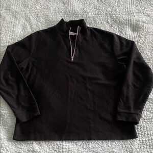 Quarter Zip Cotton Sweater